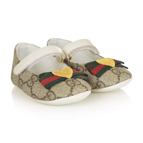 newborn baby girl Gucci shoes